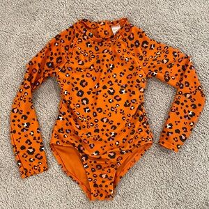 cat & jack bathing suit size 4/5
